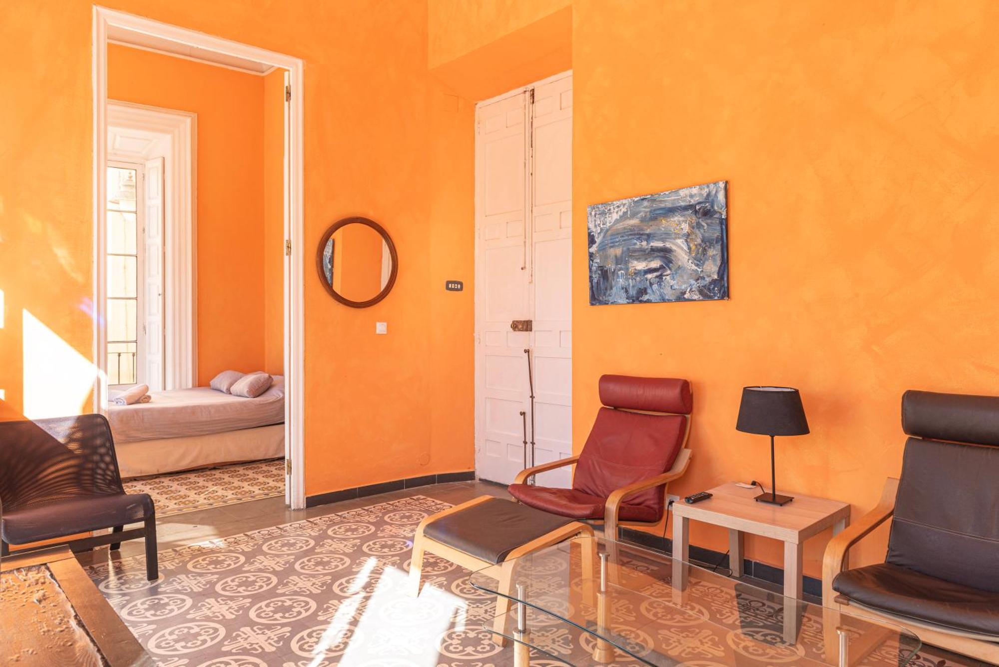 Private Rooms In Historic Building On The Square Málaga Extérieur photo